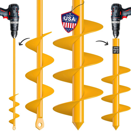 Garden auger drill bit for - drill,